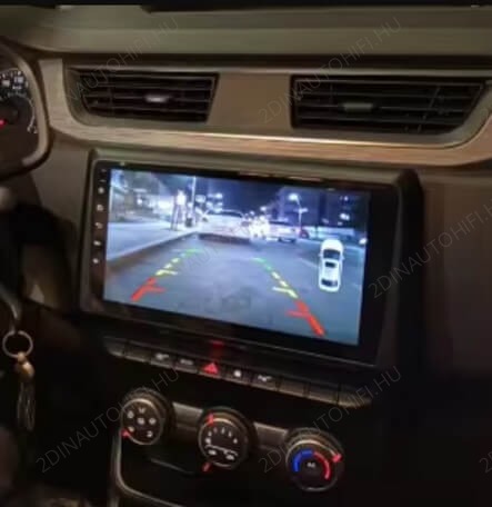 Renault Express (2021-2022) 9"-os kijelzős Autórádió magyar Android rendszerrel CANBUS adapter kormányvezérlés Wifi Bluetooth DSP - Image 6