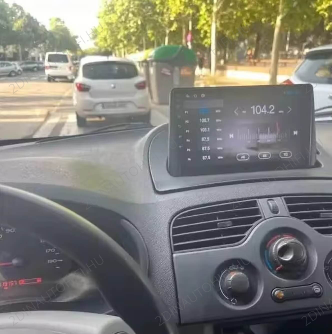 Renault Kangoo (2009-2018) 9"-os kijelzős Autórádió magyar Android rendszerrel kormányvezérlés Wifi Bluetooth DSP - Image 9